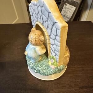 A Summit Collection Exclusive "My Favorite Things" Ceramic Bears Music Box Baby